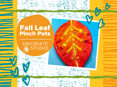 Fall Leaf Pinch Pots Workshop (4-9 Years)