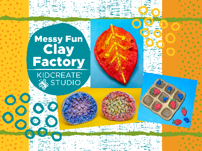 Messy Clay Fun Factory (4-9 years) 