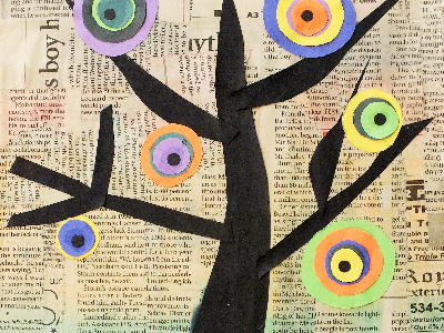 Masters on Canvas- Kandinsky Tree (5-10 Years)