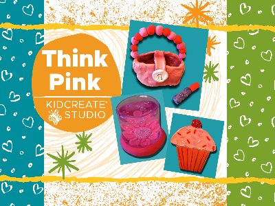 Kidcreate Studio - Woodbury. Think Pink Mini-Camp (4-9 Years)