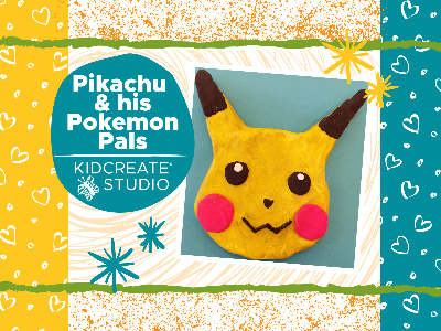 Kidcreate Studio - Oak Park. Pikachu & His Pokémon Pals Workshop (5-12 Years)