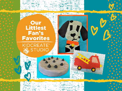 Kidcreate Studio - Fairfax Station. Our Littlest Fan's Favorites Weekly Class (18 Months-6 Years)